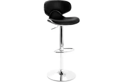 Miliboo 2 Design-Barhocker PEGASE Schwarz* Barhocker