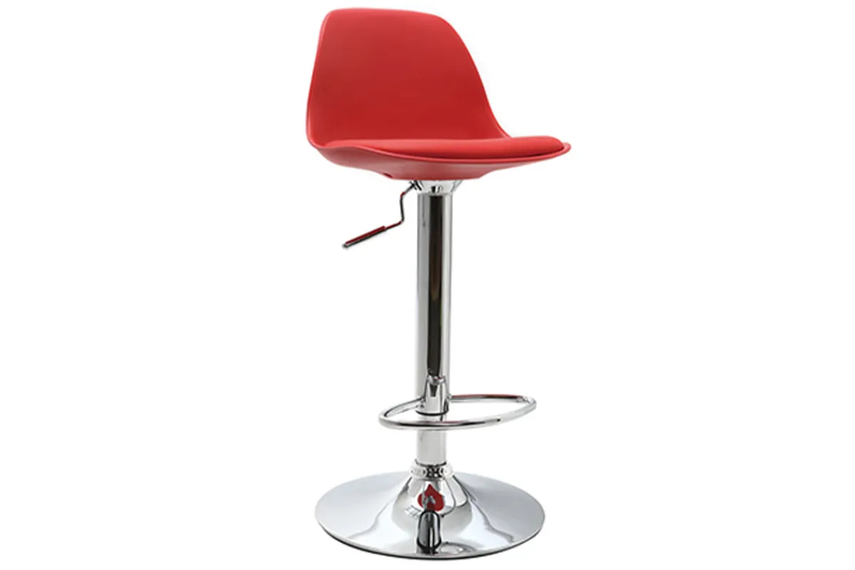 Miliboo 2 Design-Barhocker Rot STEEVY* Barhocker