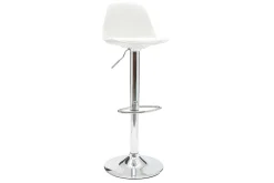 Miliboo 2 Design-Barhocker STEEVY Weiß* Barhocker