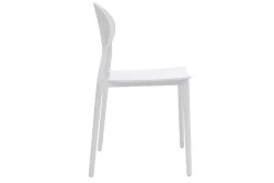 Miliboo 2 Design-Stühle Grau Polypropylen ANNA* Design-stühle|Gartenstühle