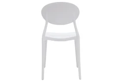 Miliboo 2 Design-Stühle Grau Polypropylen ANNA* Design-stühle|Gartenstühle