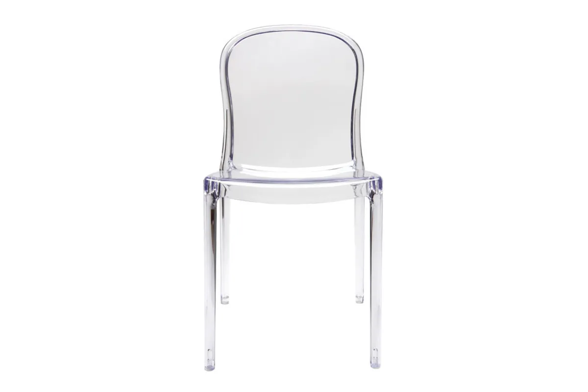 Miliboo 2 Design-Stühle THALYSSE Polycarbonat Transparent* Design-stühle