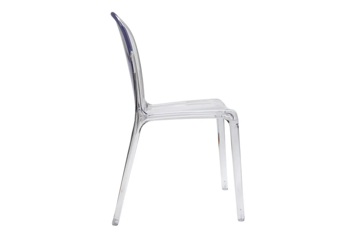 Miliboo 2 Design-Stühle THALYSSE Polycarbonat Transparent* Design-stühle