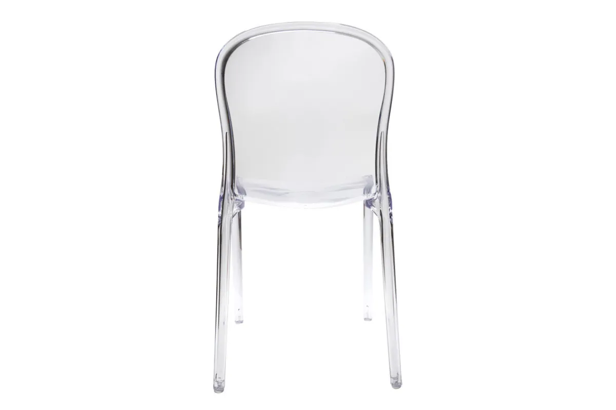 Miliboo 2 Design-Stühle THALYSSE Polycarbonat Transparent* Design-stühle