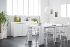 Miliboo 2 Design-Stühle THALYSSE Polycarbonat Transparent* Design-stühle