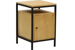 Miliboo Aufbewahrungsbox Schreibtisch Mangoholz und schwarzes Metall OPIUM* Design-schreibtische|Aufbewahrung Büro