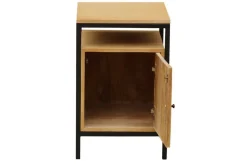 Miliboo Aufbewahrungsbox Schreibtisch Mangoholz und schwarzes Metall OPIUM* Design-schreibtische|Aufbewahrung Büro