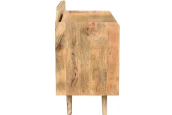 Miliboo Aufbewahrungsschrank Vinyl aus massivem Mangiholz MATAHARI* Sideboards
