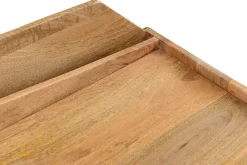 Miliboo Aufbewahrungsschrank Vinyl aus massivem Mangiholz MATAHARI* Sideboards