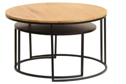 Miliboo Ausziehbare Couchtische aus Holz und Metall TAHL* Couchtische