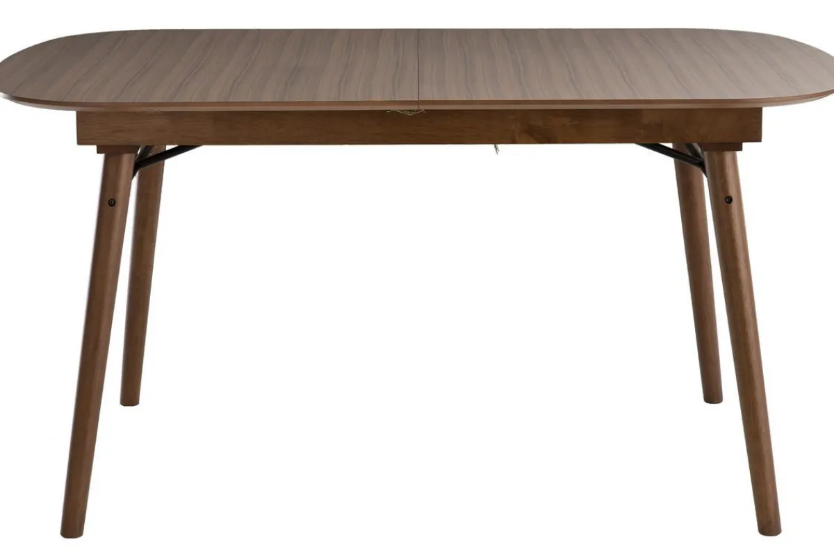 Miliboo Ausziehbarer Esstisch aus Nussbaumholz L150-180 cm SHELDON* Ausziehtische