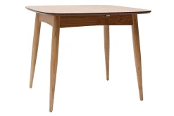 Miliboo Ausziehbarer Esstisch Esche naturell Länge 90?130 cm NORDECO* Ausziehtische