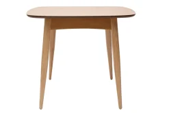 Miliboo Ausziehbarer Esstisch Esche naturell Länge 90?130 cm NORDECO* Ausziehtische