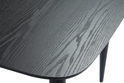 Miliboo Ausziehbarer Esstisch schwarz Länge 90x130 cm NORDECO* Ausziehtische