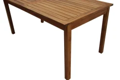 Miliboo Ausziehbarer Gartentisch aus Massivholz L160-210 cm MAYEL* Ausziehtische|Gartentische
