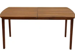 Miliboo Ausziehbarer Gartentisch aus Akazienholz für 4-8 Personen CANOPEE* Gartentische