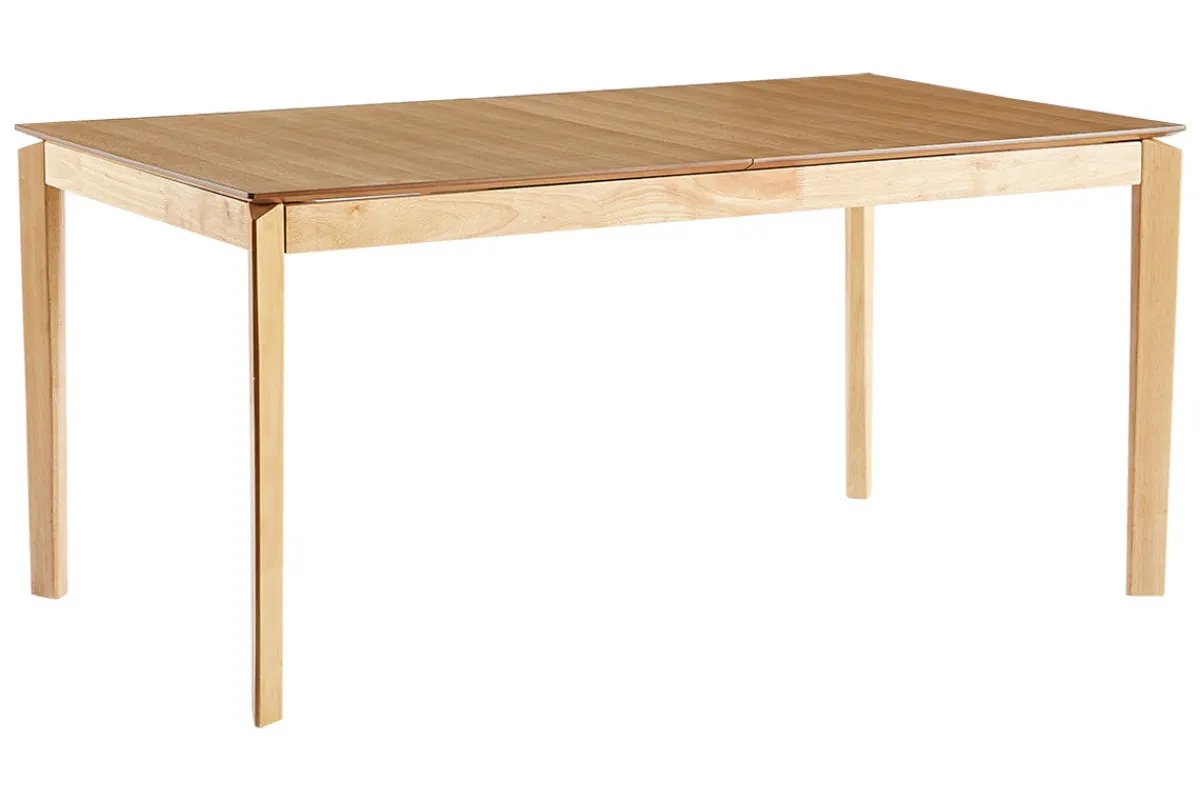 Miliboo Ausziehbarer rechteckiger Esstisch Eschenholz B160-210 cm BONAVISTA* Ausziehtische