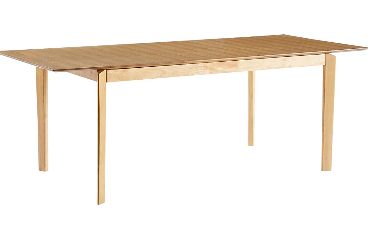 Miliboo Ausziehbarer rechteckiger Esstisch Eschenholz B160-210 cm BONAVISTA* Ausziehtische