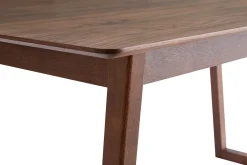 Miliboo Ausziehbarer rechteckiger Esstisch Wallnussfinish B160-240 cm LAHO* Ausziehtische