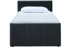 Miliboo Ausziehbett 90 x 195 cm Schwarz Matt MACCO*Kinder Betten Für Erwachsene|Kinderbetten
