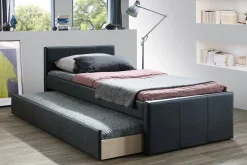 Miliboo Ausziehbett 90 x 195 cm Schwarz Matt MACCO*Kinder Betten Für Erwachsene|Kinderbetten