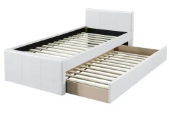 Miliboo Ausziehbett 90 x 195 cm Weiß MACCO*Kinder Kinderbetten|Kinderbetten