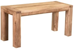 Miliboo Bank aus massivem Akazienholz B95 cm BALTO* Holzstühle|Bänke