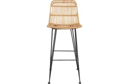 Miliboo Barhocker aus Rattan naturfarben 2-er Set MALACCA* Barhocker
