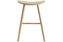 Miliboo Barhocker helles Holz H65 cm (2er-Set) DEMORY* Barhocker