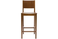 Miliboo Barhocker mit Walnussfurnier H65 cm MELVIL* Barhocker