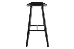 Miliboo Barhocker schwarz H65 cm (2er-Set) DEMORY* Barhocker