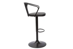 Miliboo Barhocker verstellbar schwarz BECKETT* Barhocker