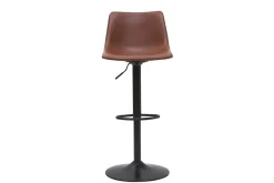 Miliboo Barhocker Vintage PU Hellbraun 2er Set NEW ROCK* Barhocker