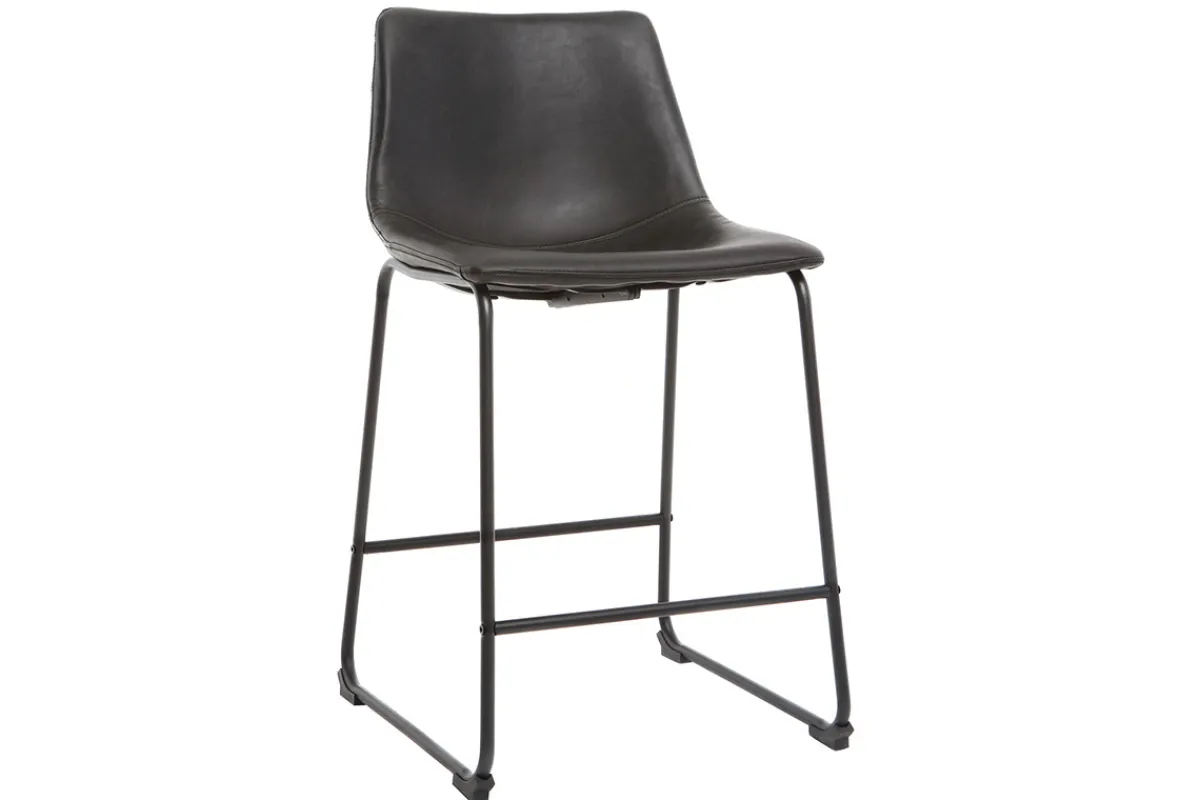 Miliboo Barhocker Vintage Schwarz 61cm 2er Set NEW ROCK* Barhocker