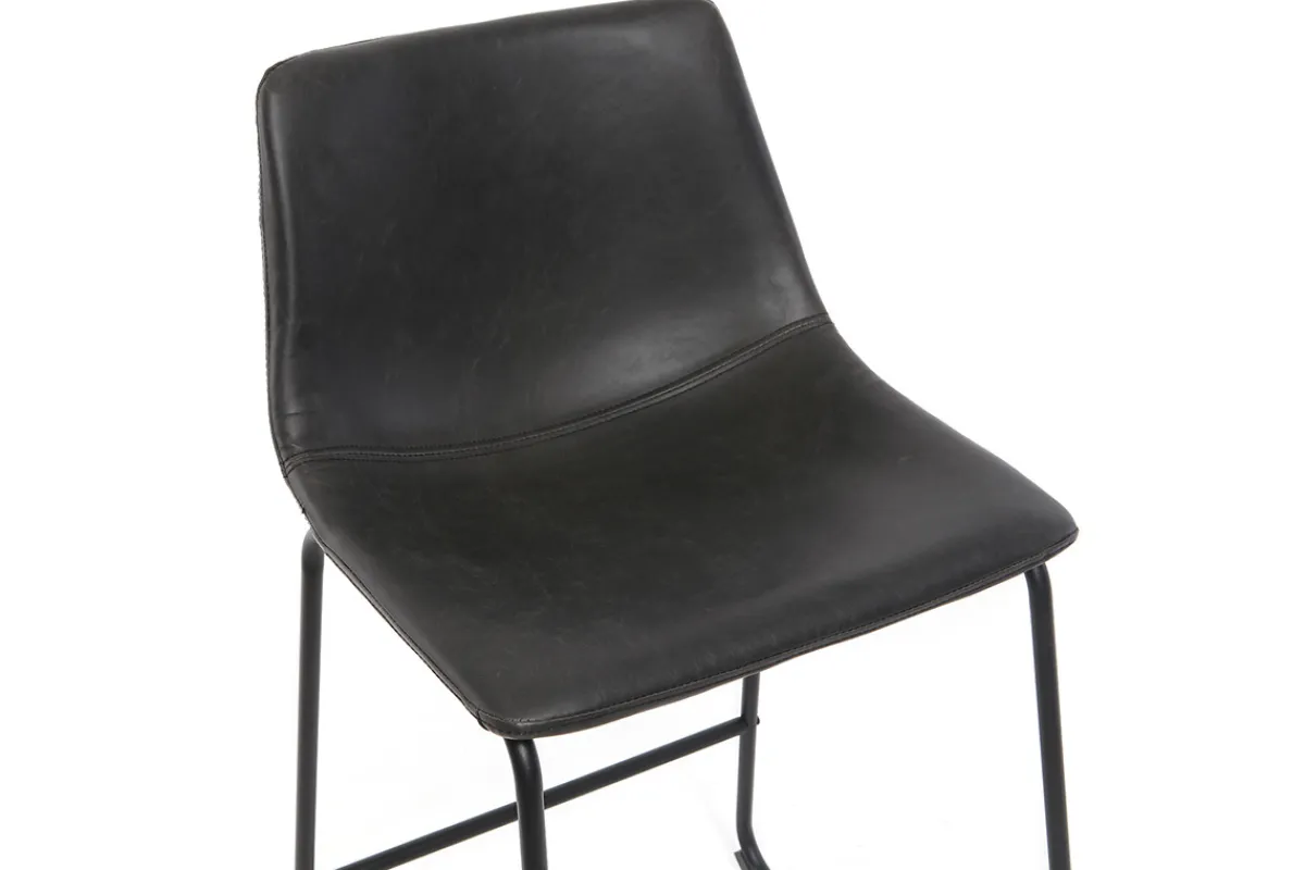 Miliboo Barhocker Vintage Schwarz 61cm 2er Set NEW ROCK* Barhocker