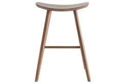 Miliboo Barhocker walnussfarben H65 cm (2er-Set) DEMORY* Barhocker