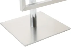 Miliboo Barhocker zeitgenössisches Design - Metall und PU Schwarz - KYLE* Barhocker