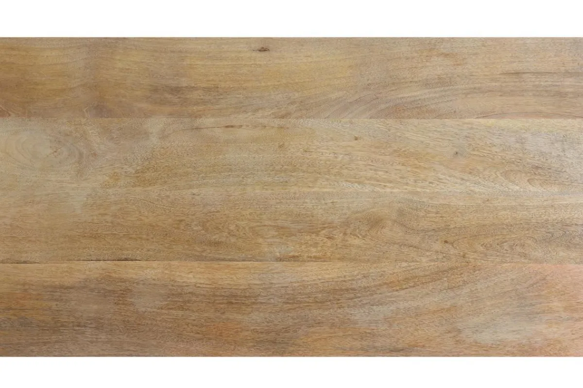 Miliboo Bartisch aus Mangoholz und goldenem Metall L130 cm MARGHA* Bartische/ Bar