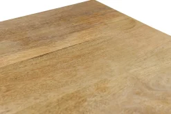 Miliboo Bartisch aus Mangoholz und goldenem Metall L130 cm MARGHA* Bartische/ Bar