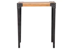 Miliboo Bartisch rechteckig Industrie-Design Holz und Metall MADISON* Bartische/ Bar