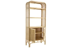 Miliboo Bücherregal aus Rattan H180 cm GALON* Bücherregale|Bücherregale