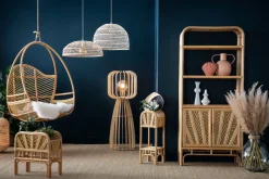 Miliboo Bücherregal aus Rattan H180 cm GALON* Bücherregale|Bücherregale