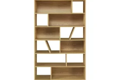 Miliboo Bücherregal mdf Esche Furnier AZTEQUE* Bücherregale|Bücherregale