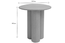Miliboo Beistelltisch aus hellem Holz HOLLEN* Couchtische|Beistelltische