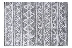Miliboo Berber-Teppich mit Reliefmuster weiß und grau 160 x 230 cm ERGA* Teppiche|Alle Dekoration
