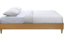 Miliboo Bett für Erwachsene 160 x 200 cm mit Bettkasten aus hellem Holzfurnier AYO* Betten Für Erwachsene