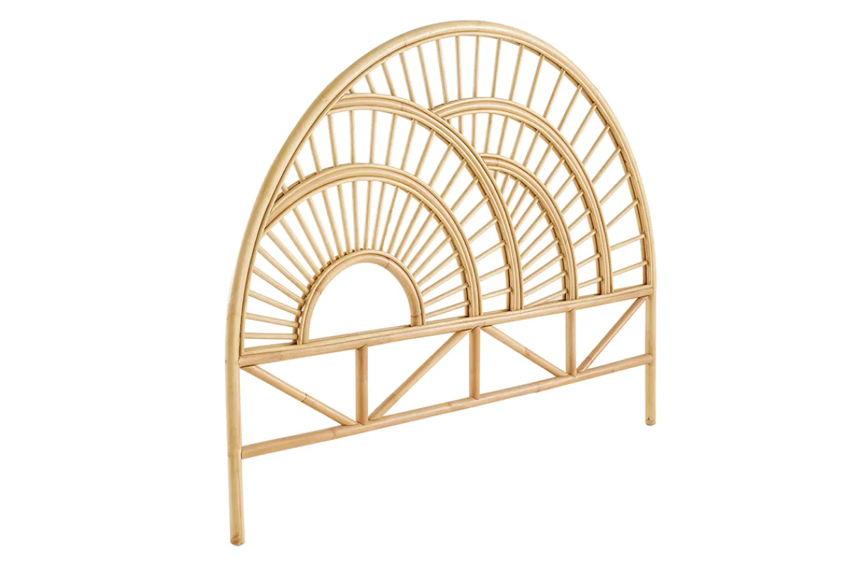 Miliboo Bettkopf aus Rattan B160 cm SUNNY* Bett-kopfteile