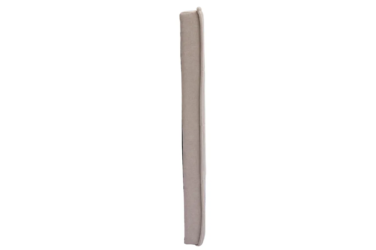Miliboo Bettkopfteil beiger Stoff mit Samteffekt L170 cm SUKA* Bett-kopfteile