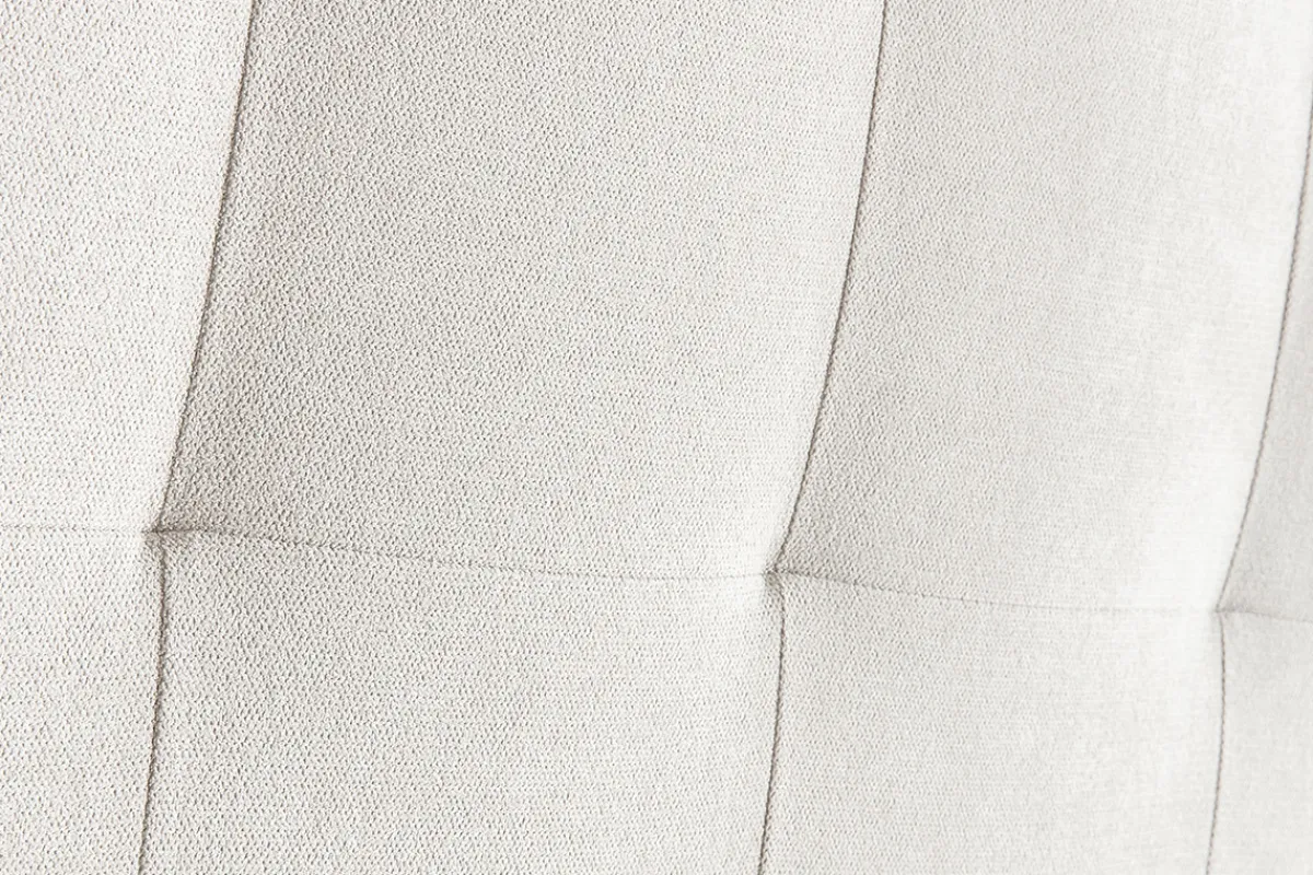 Miliboo Bettkopfteil gepolstert beigefarbener Stoff 160 cm HALCIONA* Bett-kopfteile