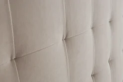 Miliboo Bettkopfteil gepolstert in Taupe 160cm HALCIONA* Bett-kopfteile
